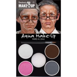 Schminkset - Fantasy Aqua Make-Up - 6-teilig - Oma Oder Opa