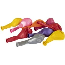 Luftballons - Bunt-metallic - 10 Stück