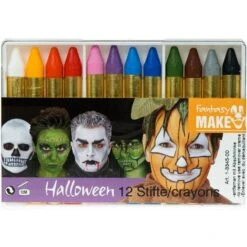 Schminkstifte - Halloween - 12 Stück