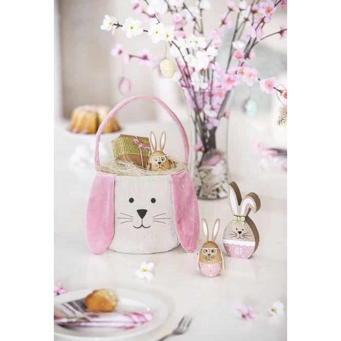 Tasche - Hase - Ca. 15 X 15 X 16 Cm - 1 Stück – Bild 3