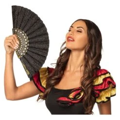 Boland Faschingszubehör - Fächer - Ca. 25 Cm