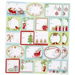 Geschenkaufkleber - Selbstklebend - 36 Stück