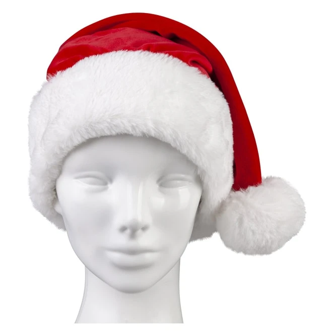 Nikolausmütze - Für Erwachsene - Ca. 30 X 47 Cm – Bild 3