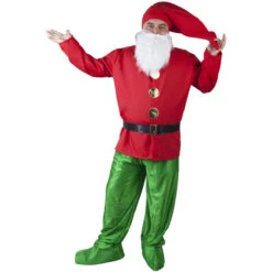 Kostüm - Zwerg - Für Erwachsene - 5-teilig - Verschiedene Größen