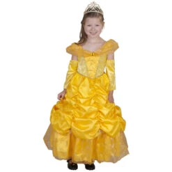 Kostüm - Goldprinzessin - Für Kinder - 2-teilig - Verschiedene Größen