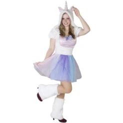 Kostüm - Einhorn - Für Erwachsene - 2-teilig - Verschiedene Größen
