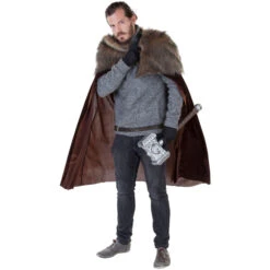 Cape - Mit Fell - Für Erwachsene - Verschiedene Farben