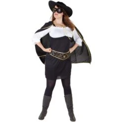 Kostüm - Banditin - Für Erwachsene - 5-teilig - Verschiedene Größen