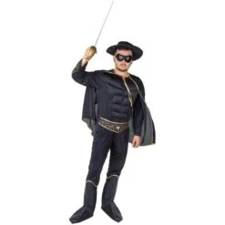 Kostüm - Bandit - Für Erwachsene - 6-teilig - Verschiedene Größen