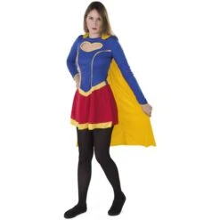Kostüm - Superheldin - Für Erwachsene - 2-teilig - Verschiedene Größen