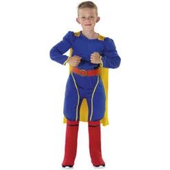 Kostüm - Superheld - Für Kinder - 5-teilig - Verschiedene Größen