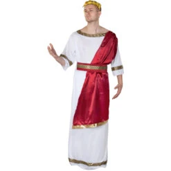 Kostüm - Griechischer Gott - Für Erwachsene - 3-teilig - Verschiedene Größen