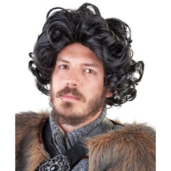 Perücke Für Erwachsene - Schwarze Locken