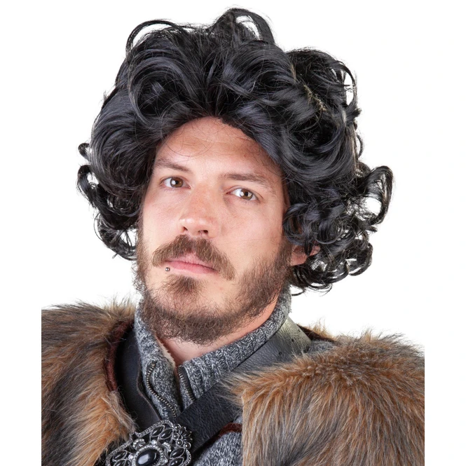 Perücke Für Erwachsene - Schwarze Locken