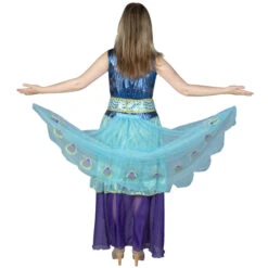 Kostüm - Pfau - Für Erwachsene - 3-teilig - Verschiedene Größen