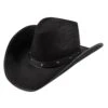 Boland Cowboyhut - Wichita - Für Erwachsene - Schwarz