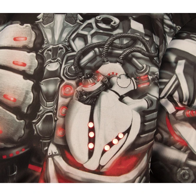 Kostüm - Skelett-Cyborg - Für Kinder - 2-teilig - Verschiedene Größen – Bild 4