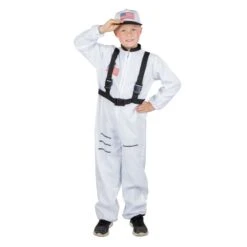 Kostüm - Astronautenjunge - Für Kinder - 2-teilig - Verschiedene Größen