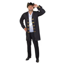 Kostüm - Kapitän - Für Erwachsene - 3-teilig - Verschiedene Größen