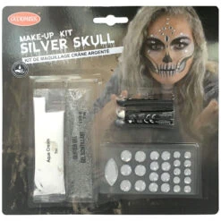 Schminkset - Skelett - Make-Up Mit Zubehör