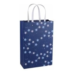 Geschenktasche - Sterne - Ca. 18 X 9 X 23 Cm