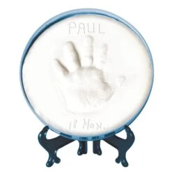 Mammut 3D-Erinnerungen - Abdruck-Set - Blau - 4-teilig