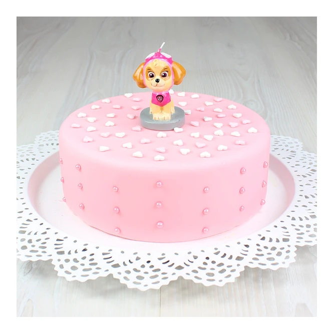 Paw Patrol - Motiv-Kerze - 3D - Skye – Bild 2