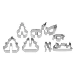 3D Ausstechformen - Weihnachten - 8 Stück