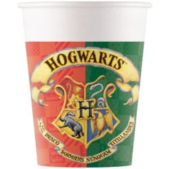 Procos Harry Potter - Hogwarts - 8 Becher - Ca. 200 Ml