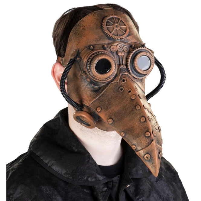 Steampunk - Pestmaske - Für Erwachsene
