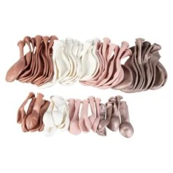 DIY - Ballongirlande - Roségold-weiß-rosa-champagner