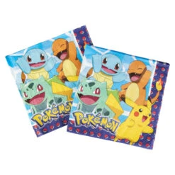 AMSCAN Pokémon - 16 Servietten - Ca. 33 X 33 Cm