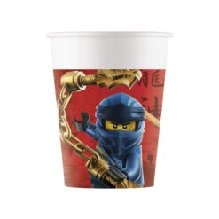 Procos Lego Ninjago - 8 Partybecher - Ca. 200 Ml