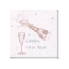 Servietten - Rosa/Silber -Happy New Year- Ca. 33 X 33 Cm - 20 Stück