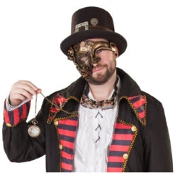 Faschingsschmuck - Taschenuhr