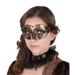 Augenmaske - Steampunk - Für Erwachsene - 15 X 7 Cm