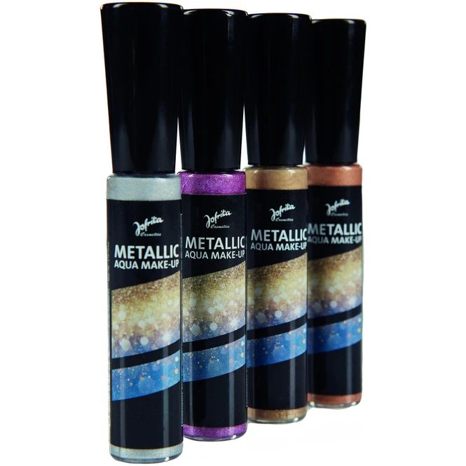 Aqua Make-Up - Metallic - 14 Ml - Verschiedene Farben