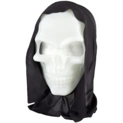 Halloweenmaske - Totenkopf - Glow In The Dark - Für Erwachsene