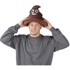 Faschingshut - Kackhaufen - Für Erwachsene