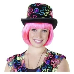 Zylinder - Neon - Für Damen