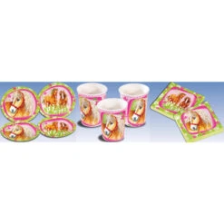 Partyset - Pferde - 36-teilig